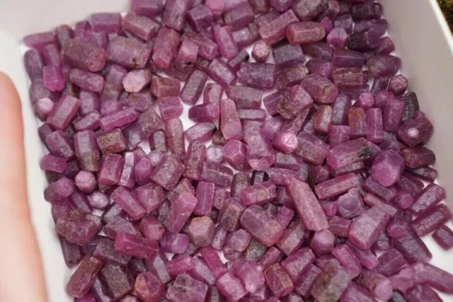100% Natural Mozambique AAA+ Red Ruby Facet Grade Gemstone Rough Lot  150.00 Ct