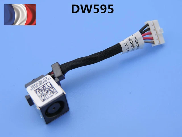 NEW Genuine Dell Latitude E7440 / E7450 DC Power Input Jack with Cable / 6KVRF