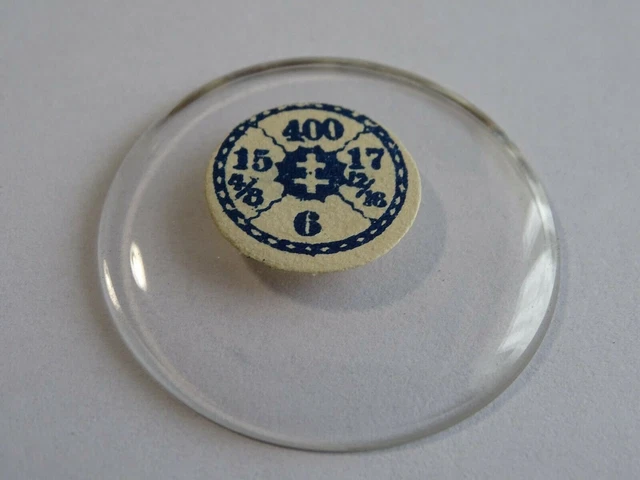 Verre Minéral Pour Montre De Gousset - Diamètre 40.3 Mm - Neuf Sans étiquette