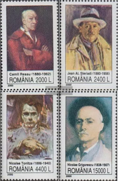 Romania 5539-5542 (complete issue) unmounted mint / never hinged 2000 Selbstpotr