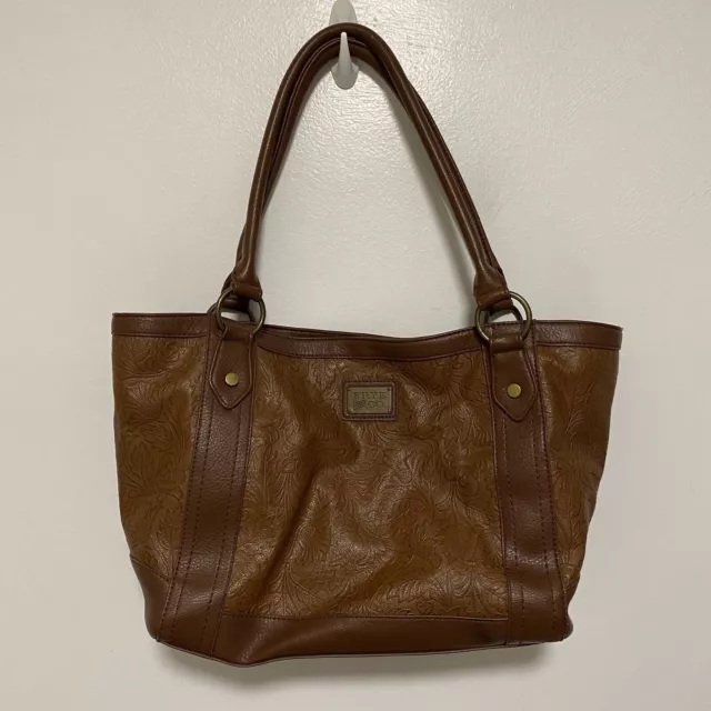 FRYE & CO Brown Leather Shoulder Bag $29.98 - PicClick