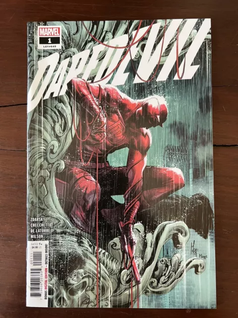 Daredevil #1 Marvel Comics (2022) Chip Zdarsky Elektra Appearance NM 1st Print