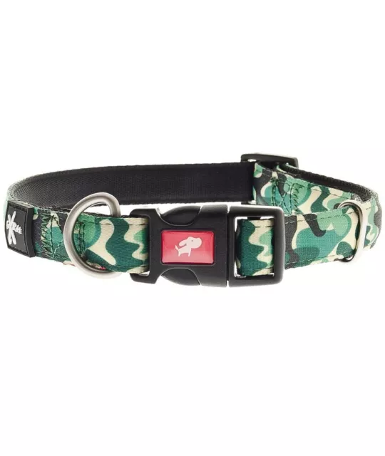 Collar ajustable en nylon modelo Fuxtreme para perros en patrones de camuflaje F