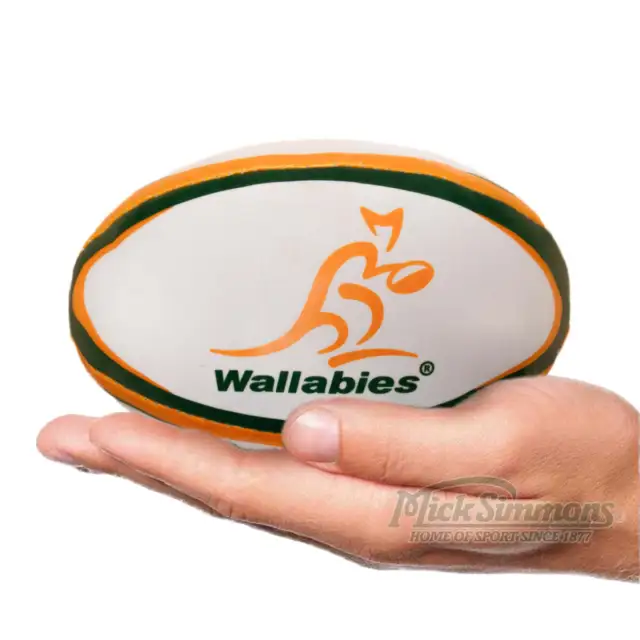 Gilbert Wallabies Australian Rugby Kids & Toddlers Union Mini Sponge Ball