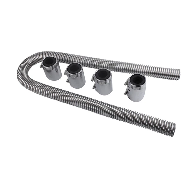 Kit tubi radiatore coadiuvante auto set tubi radiatore universale motore auto