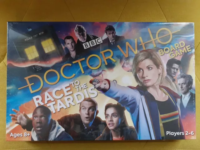 Doctor Who Race To The Tardis Board Game. Brand New. Sealed. Bbc.