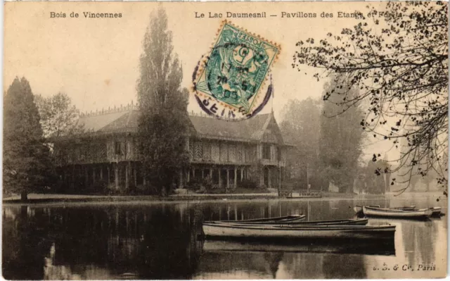 CPA AK Vincennes Le Lac Daumesnil, Pavillons des Etangs FRANCE (1283209)