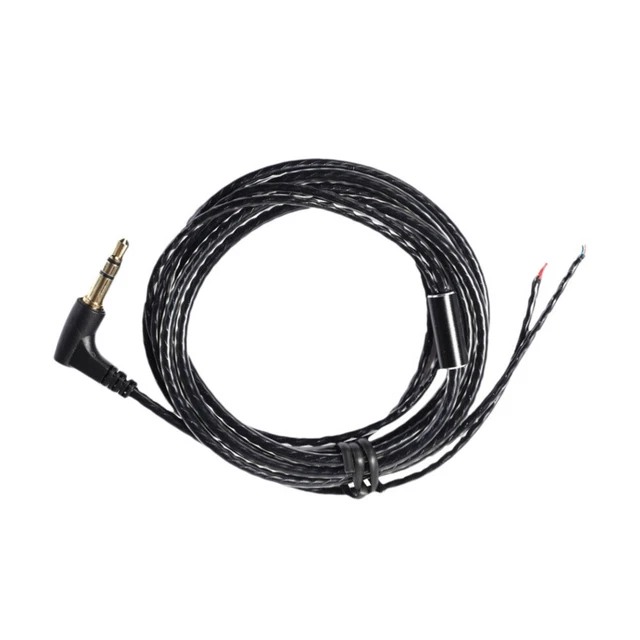 1 pz 1,2 m filo di riparazione auricolari fai da te LC-OFC testa piega filo di rame anossico per Earpho