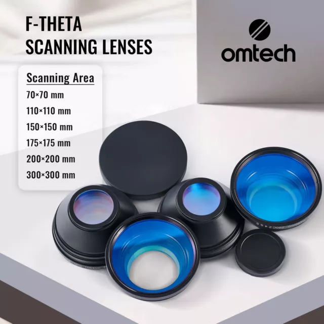 F-Theta Scan Lens Field Lens for 1064nm Optical Fiber Laser Marking Machine