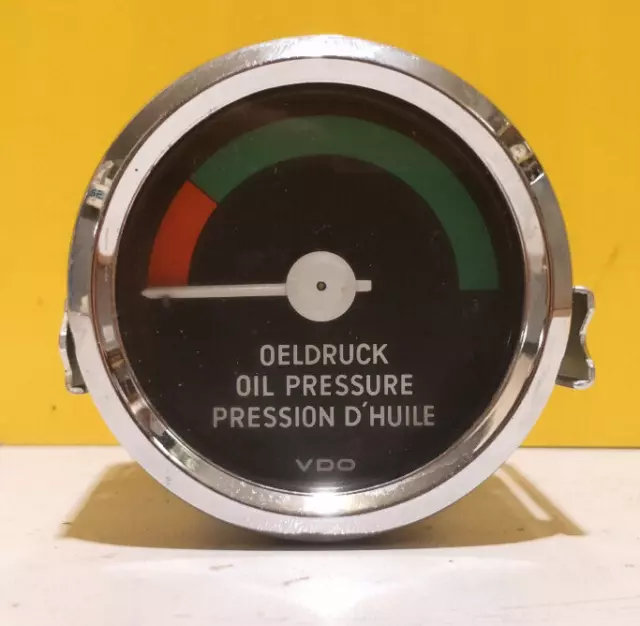 Öldruckmanometer mechanisch 60mm Einbaudurchmesser