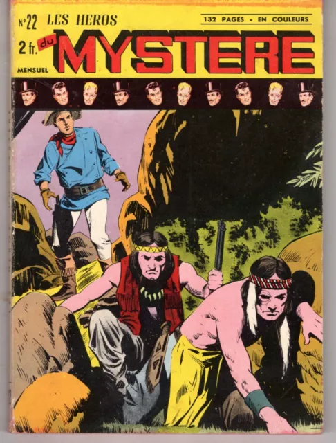 LES HEROS DU MYSTERE numéro 22  EDITIONS DES REMPARTS 1969 PASSIONNANT