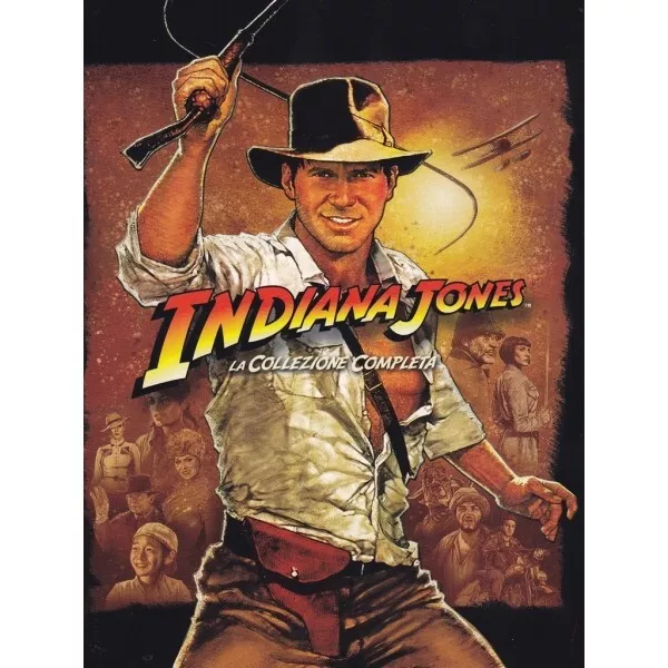 DVD BOX Indiana Jones Quadrilogia (4 Dvd) - NUOVO NON SIGILLATO 5053083002237