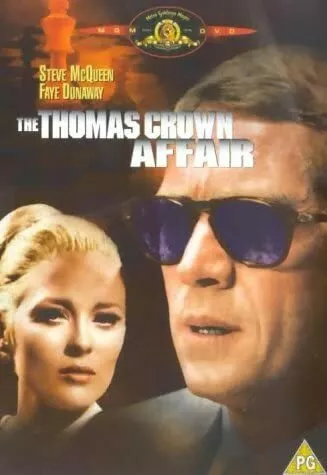 The THOMAS CROWN AFFAIR ( Steve McQueen Faye Dunaway ) New & Sealed Region 4 DVD