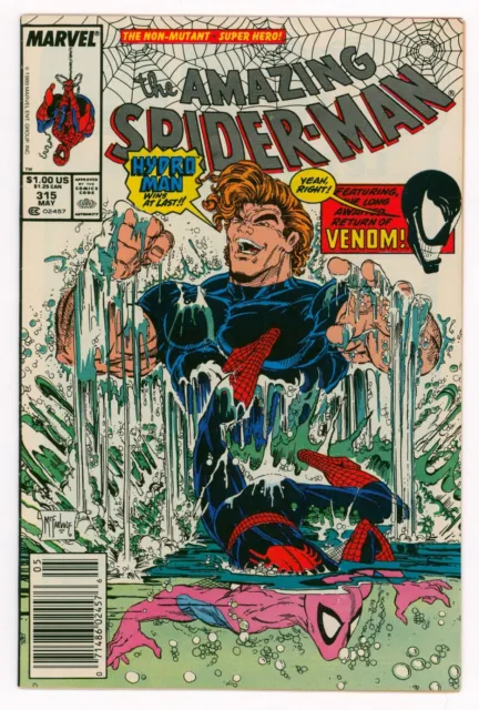 Amazing Spider-Man 374 NM High Grade Venom! Marvel 1992 1st She-Venom