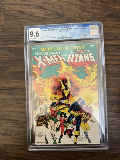 Marvel and DC Present Featuring The Uncanny X-Men and The New Teen Titans #1 9.6