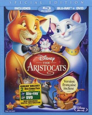 The Aristocats (Two-Disc Blu-ray/DVD Special Edition in Blu-ray Pac - GOOD
