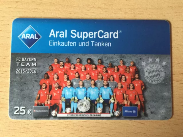 ARAL SuperCard FC Bayern München - Mannschaft - Saison 2015/2016