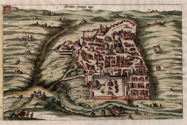 ST-IL Jerusalem heutiges tags 1684 Johann Christoph Wagner - Jacob Koppmayer