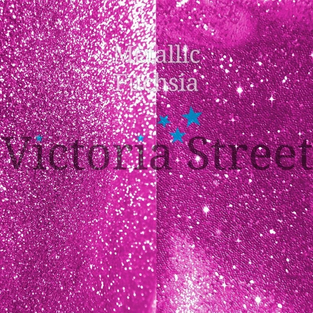 Victoria Street Glitter - Metallic Fuchsia - Fine 0.008" / 0.2mm (Hot Pink)