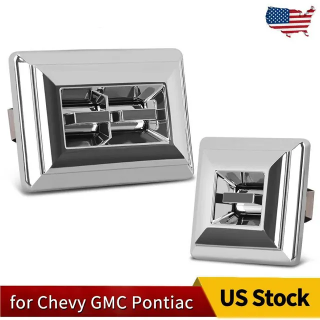 Power Door Lock Switch & Bezel Pair Set for Buick Cadillac Chevy GMC Old Pontiac
