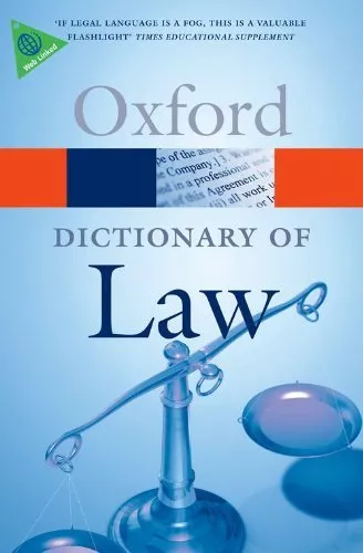 A Dictionary of Law (Oxford Paperback Reference) By Elizabeth A .9780199551248