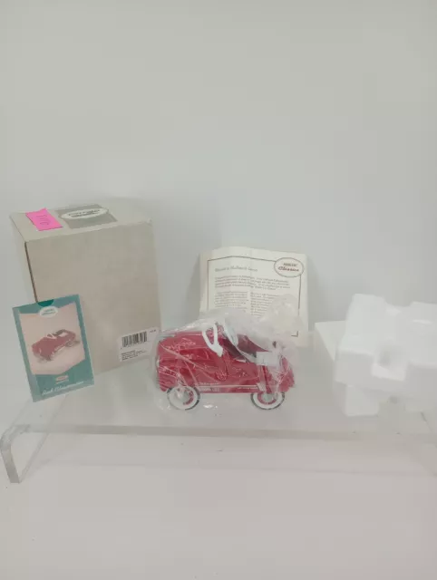 Vtg 1994 HALLMARK KIDDIE CAR CLASSICS 1955 MURRAY RED CHAMPION Mint Condition