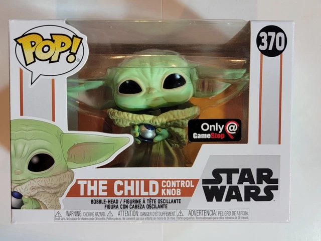 Star Wars Mandalorian Il Bambino Controllo Pomello Pop! Vinile Figura #370 Funko