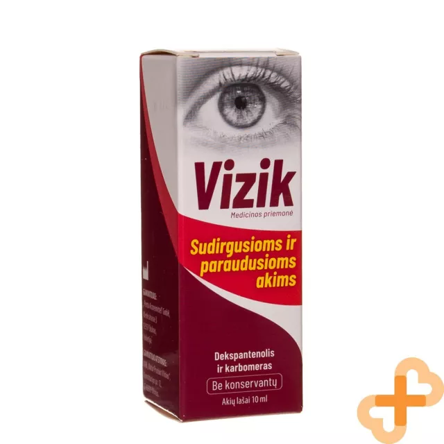 VIZIK Eye Gouttes Pour Irrité Et Rouge Yeux 10 ML