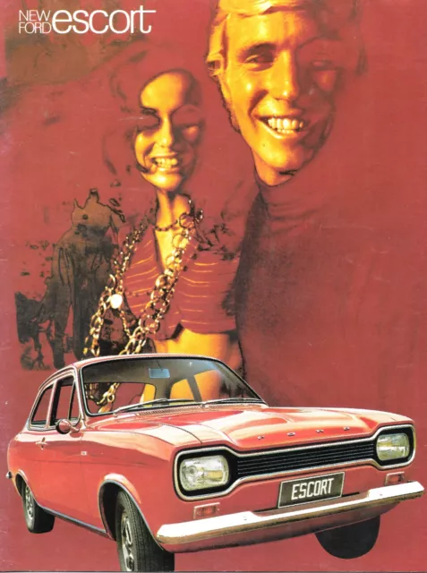 1970 Ford Escort brochure original Australian issue in English