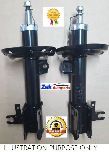 BMW E46 Front Shock Absorbers x 2 1998-2007 Pair Shockers Dampers