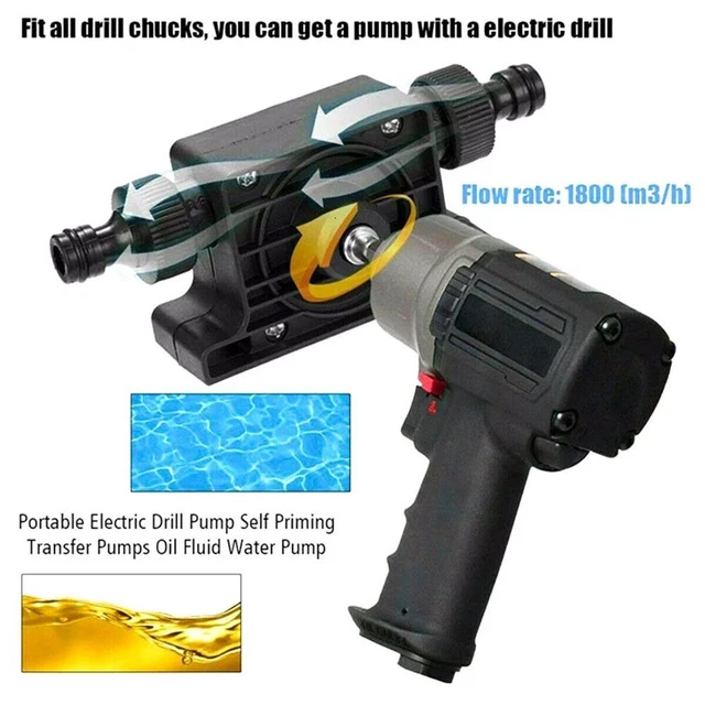 Pompa di perforazione elettrica autoprimer diesel olio-liquido-pompa acqua