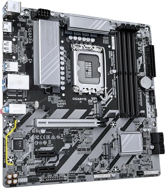 GIGABYTE B860M D3HP Motherboard - Intel Core Ultra Series CPUs, 4+1+2+1 ...