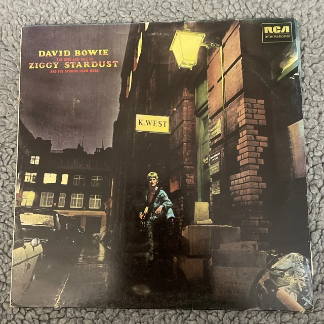 DAVID BOWIE THE Rise & Fall of Ziggy Stardust RCA INTS 5063 GREEN LABEL ...