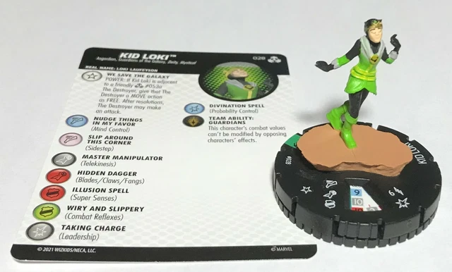 KID LOKI 028 War of the Realms Marvel HeroClix