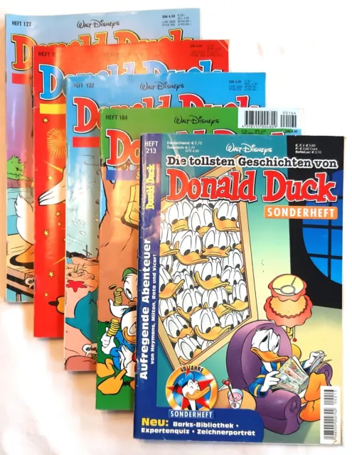 Die tollsten Geschichten von Donald Duck – 5 Hefte