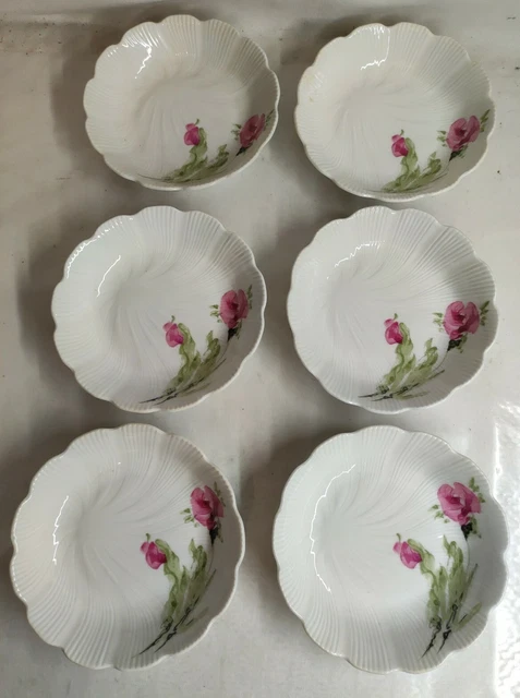 Rare Ancienne assiette en céramique Limoges France D 14,5cm Art déco R.Leclair