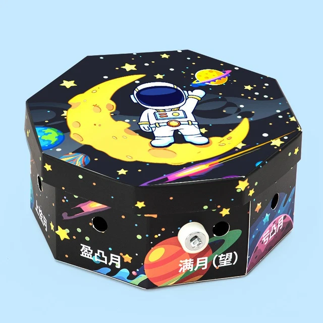 SCIENCE EXPERIMENT DIY Moon Phase Model Kit With Educational Materials ...