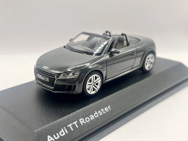 Modèle Réduit Kyosho Audi TT Roadster 2014 Jaune Métal échelle 1/43 - Occasion