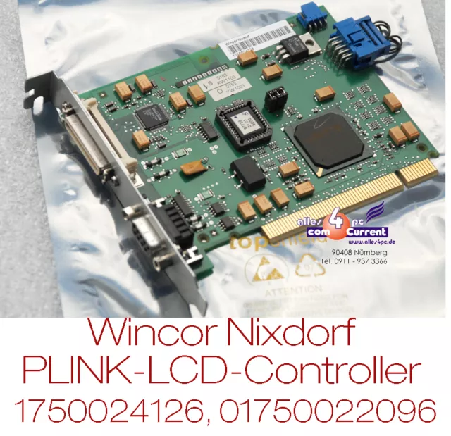 Pci Grafikkarte Wincor Nixdorf Plink-Lcd-Controller 1750024126 01750022096 Ba72