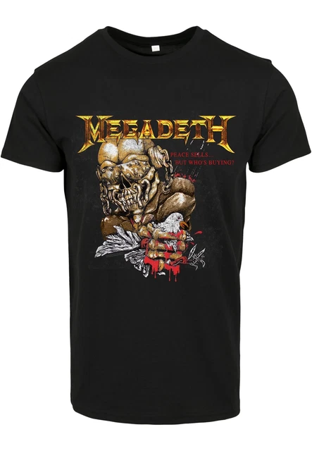 Merchcode Megadeath Pace Vende Ma Chi ´ S Buying Té Top T Shirt Musica Gonna