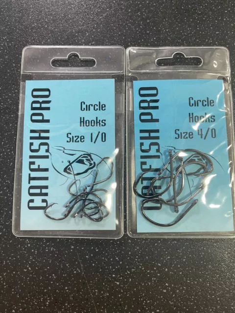 CATFISH PRO READY Hair rig 32kg size 2/0 barbed £2.99 - PicClick UK