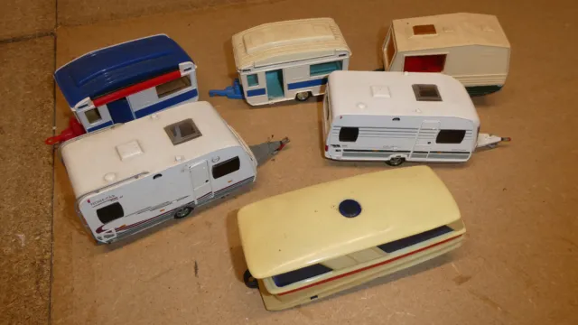 lot Caravanes miniatures - Camping - collection-jouets-camions-voitures CIRQUE