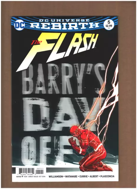 Flash #5 DC Comics Rebirth 2016 Di Giandomenico Cover NM- 9.2