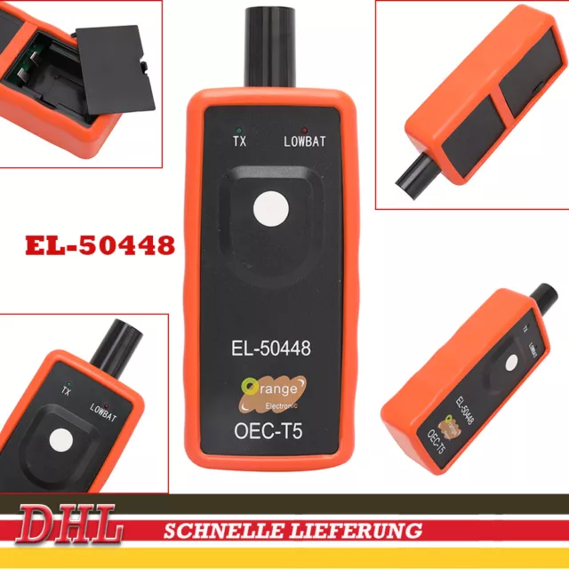 EL-50448 RDKS TPMS Programmier Werkzeug Anlernsystem Tool Für OPEL GM OEC-T5 NEU