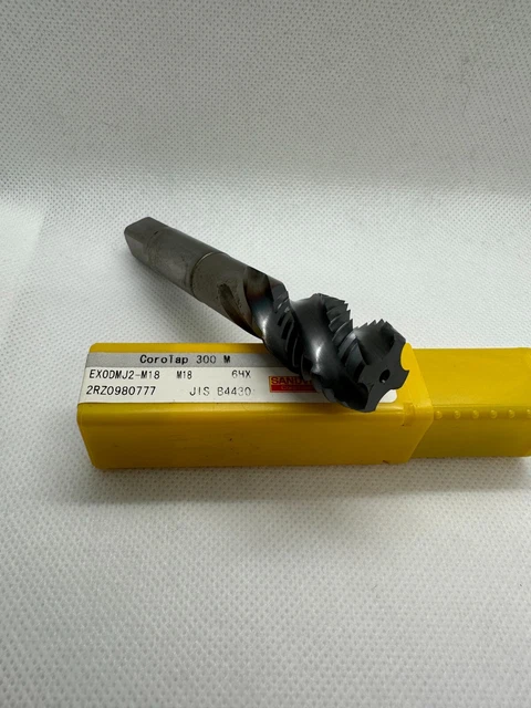 SANDVIK  Coro Power Tap 300M  EX0DMJ2-M18 TIN Coating M18 6HX