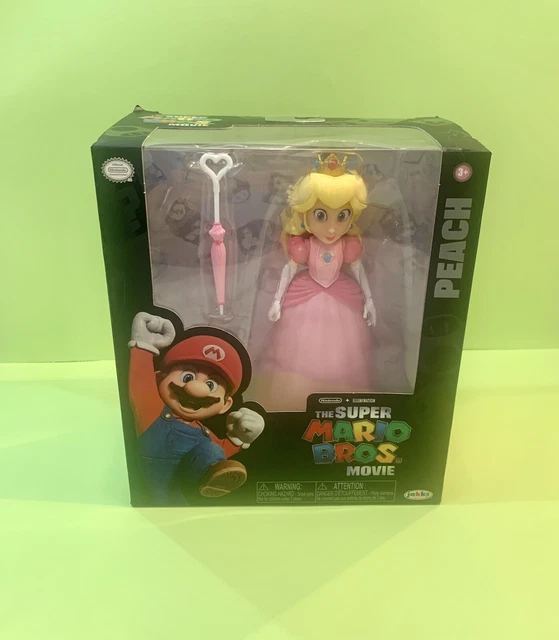 2023 SUPER MARIO Bros Movie 5" Figure Peach Kids Toy Jakks Official