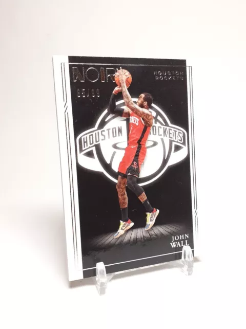 2020-21 Panini Noir Icon Edition John Wall No. 89 85/99