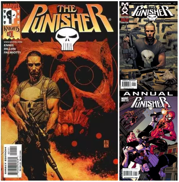 Punisher U PICK comic 1 2 3 4 5 6 7 8-75 2000 Max 2004 2011 Annual 2009 Marvel