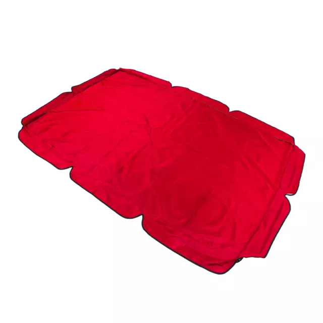 (Rojo) Cubierta de dosel para silla oscilante impermeable para balcón de jardín al aire libre. UV