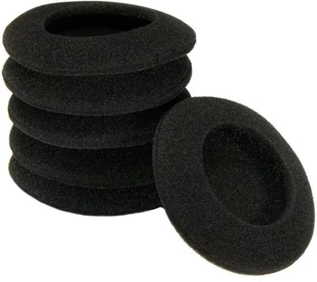 6x Ear Pads Replacement Foam Cushion Sponge Cover Headphones Earphones Headset